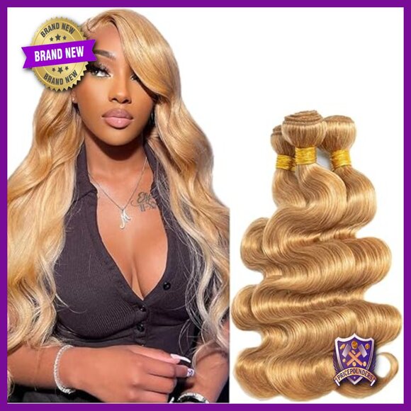 Brazilian Virgin Hair Extensions Body Wave Bundles 10 12 14 Inch main image 4